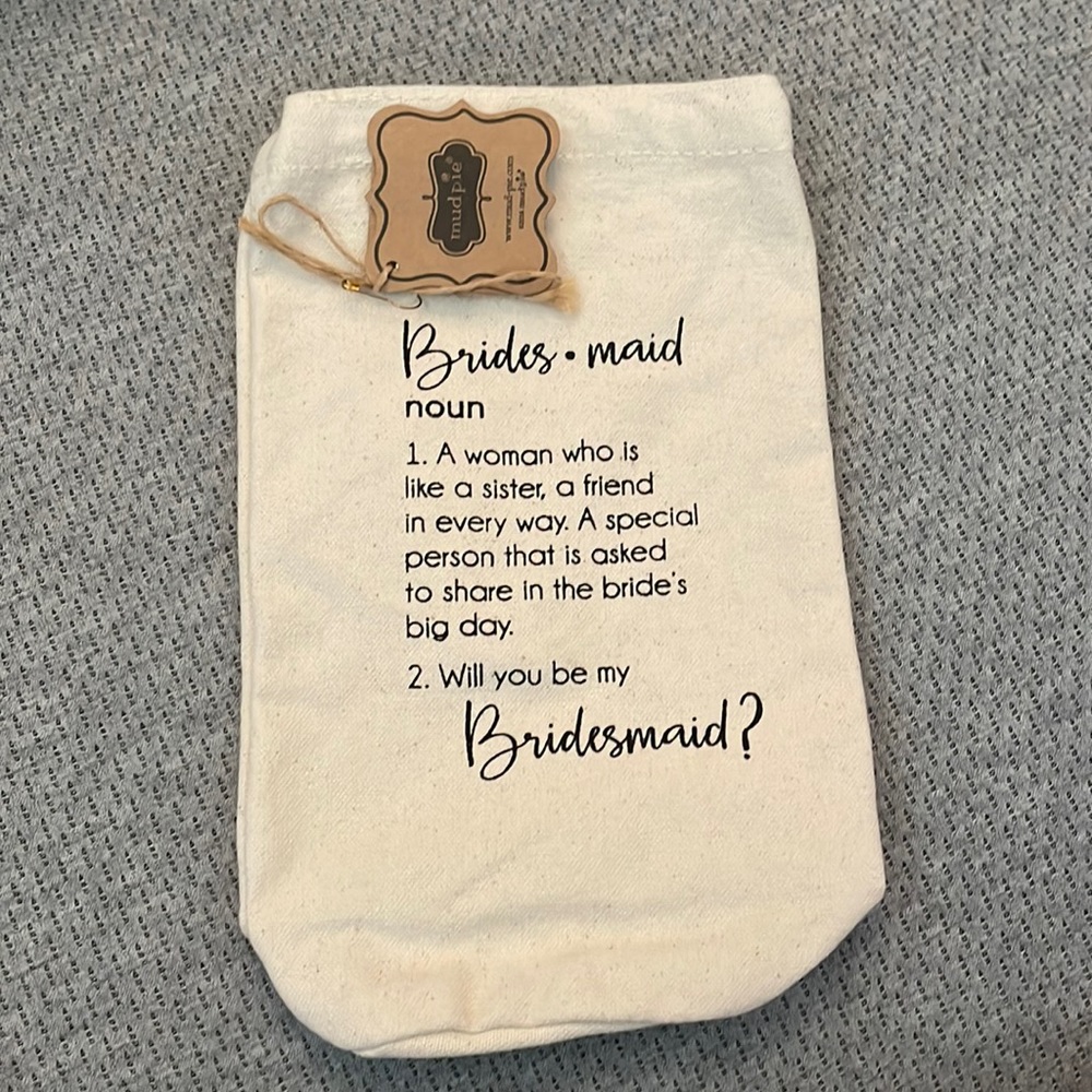 Bridesmaid Wine Totes